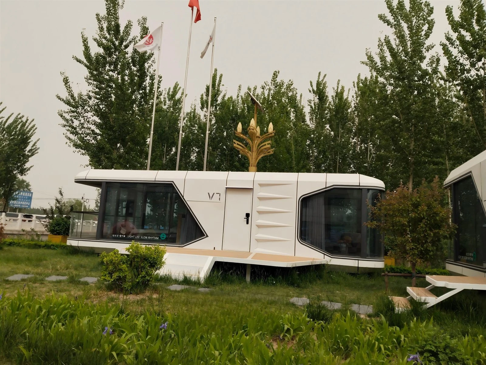 Space Cabin 모델 V7: 편안한 생활 환경을 위한 넓고 다기능-선택