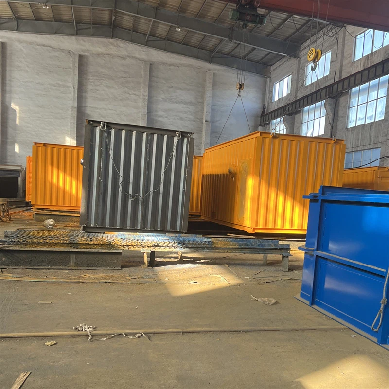 태양 광 조립식 객실